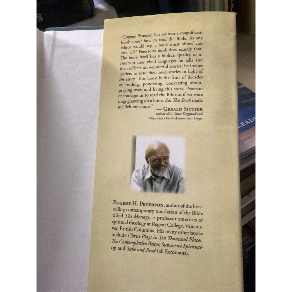 Vintage 2009 Eat This Book A Conversation In The Art Of Spiritual Reading Book